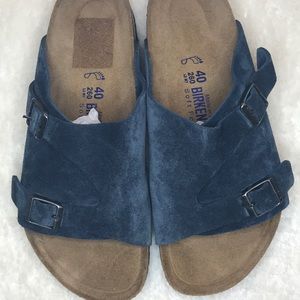 Birkenstock Zurich Suede Soft Footbed SZ 40